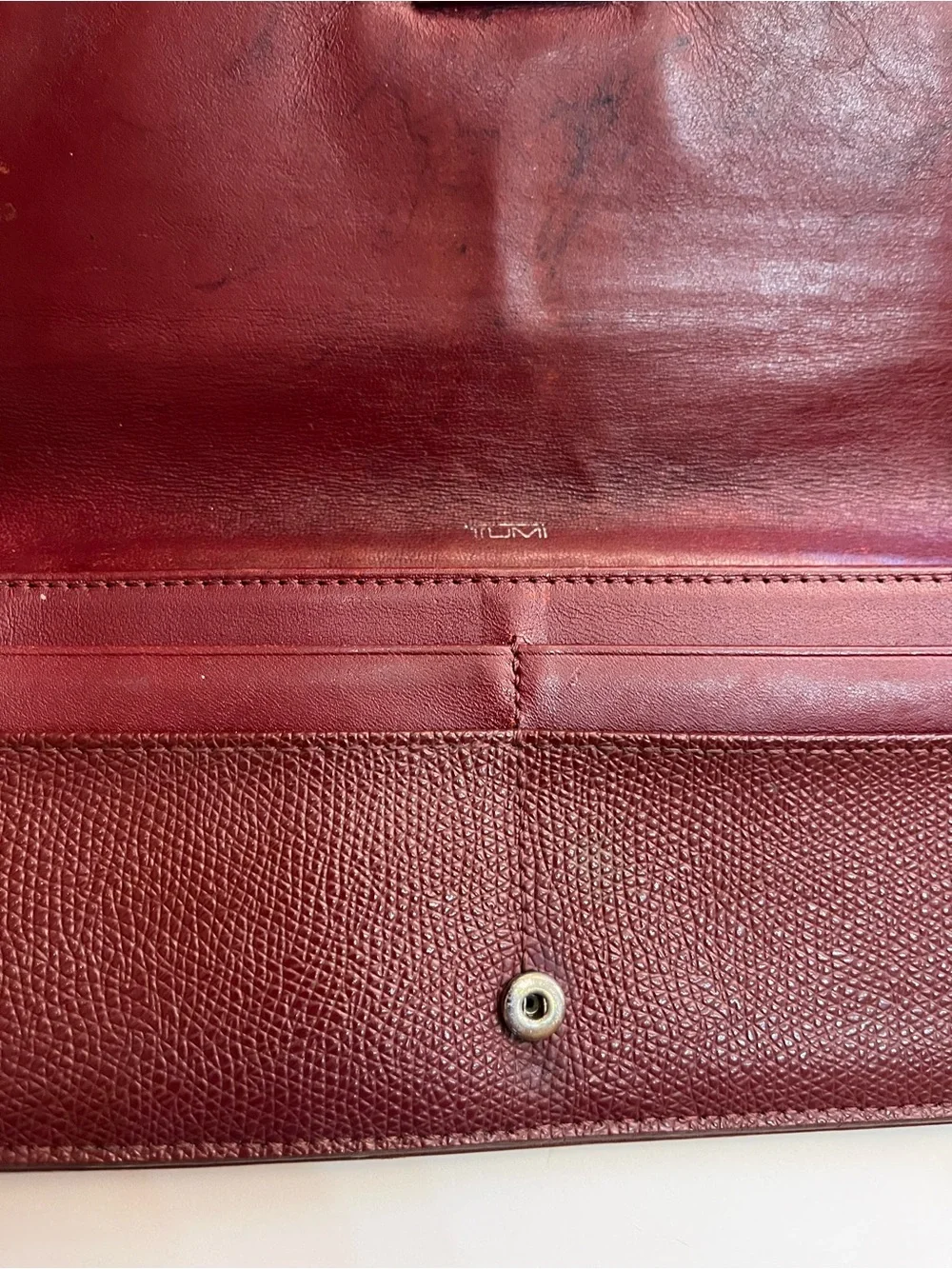 Tumi features textured